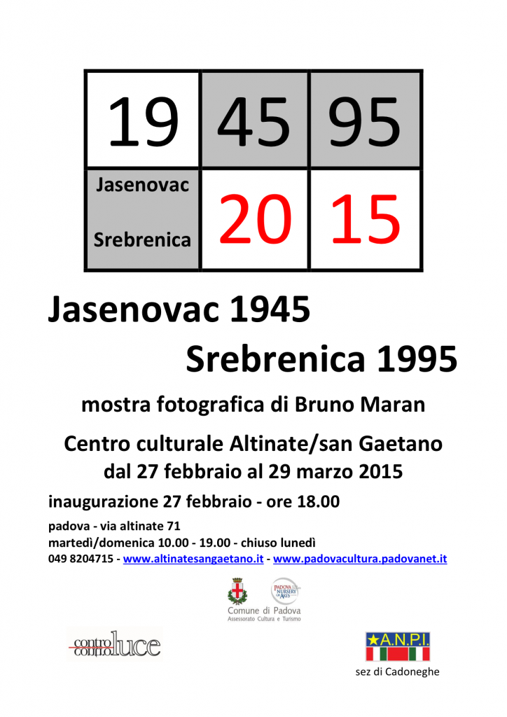 Jasenovac 1945 - Srebenica 1995